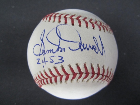 Sam McDowell signed ROMLB baseball COA