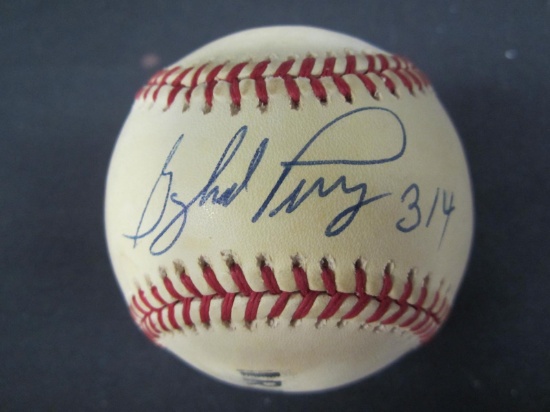 Gaylord Perry signed auto OAL baseball JSA COA