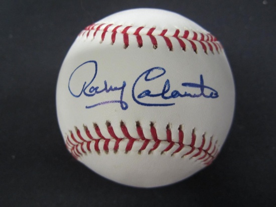 Rocky Colavito signed ROMLB baseball JSA COA