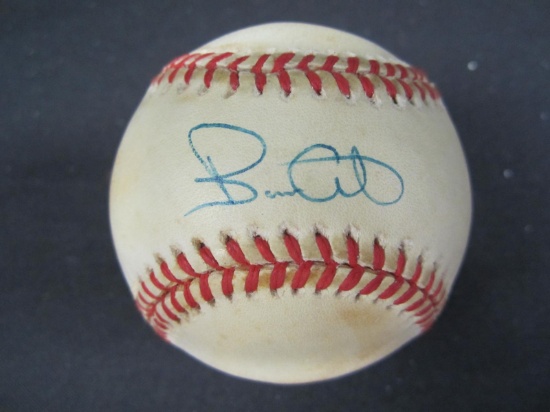 Brian Giles Indians signed OAL baseball COA