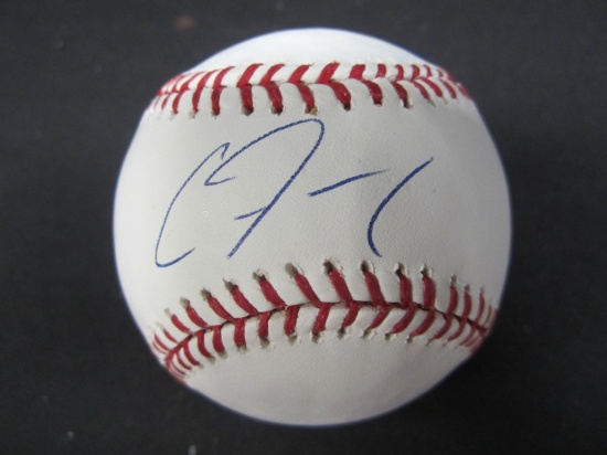 Clint Frazier signed ROMLB baseball JSA COA
