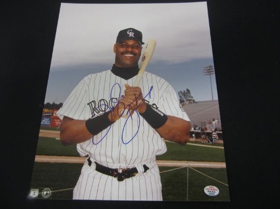 Daryl Boston hand signed 8x10 PAAS COA