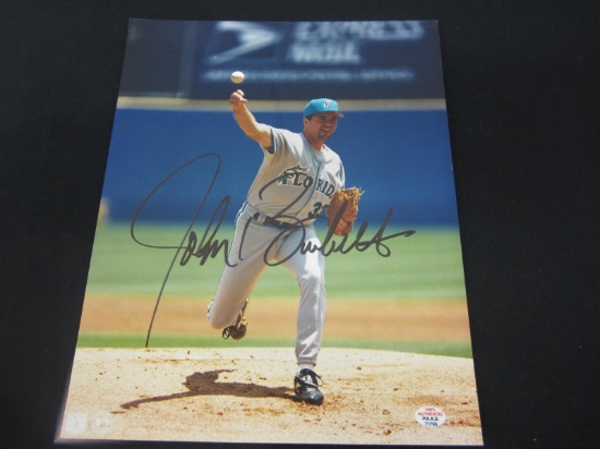 John Burkett hand signed 8x10 PAAS COA