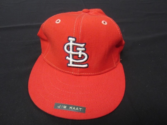 Jim Kaat Cardinals signed auto hat FSG COA