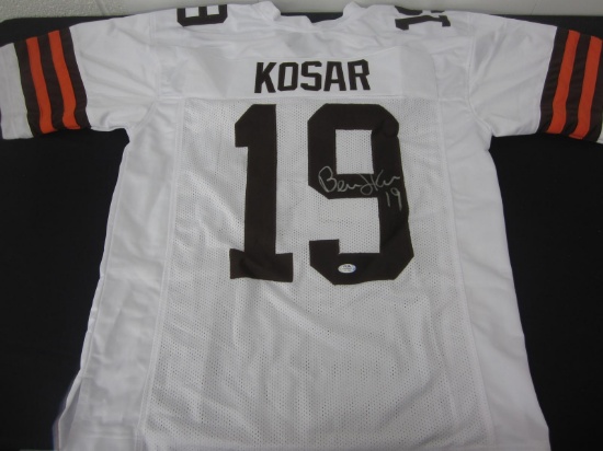 BERNIE KOSAR BROWNS Signed Jersey PSA COA