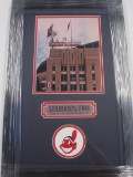 Cleveland Municipal Stadium Indians framed photo