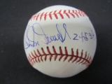 Sam McDowell signed ROMLB baseball COA