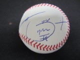 Hanford Dixon signed ROMLB baseball COA
