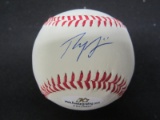 Royce Lewis Twins signed ROMLB baseball COA