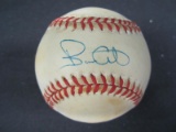 Brian Giles Indians signed OAL baseball COA