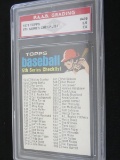 1971 TOPPS BASEBALL 5TH SERIES CHECKLIST EX 5.5