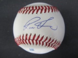 Autographed official league baseball TPR COA