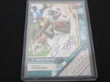 2009 NFL DRAFT EDITION AUTO RONNIE BROWN