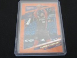 2021-22 ORANGE LASER HOLO CARMELO ANTHONY