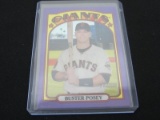 2021 TOPPS HEITAGE PURPLE REFRACTOR BUSTER POSEY