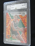 2019 MOSAIC LARRY BIRD ORANGE PRIZM GEM MINT 10