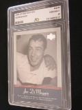2001 UD PINSTRIPE EXCLUSIVE JOE DIMAGGIO GEM MINT 10