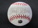 Chuck Tanner signed ROMLB baseball MLB Authentic