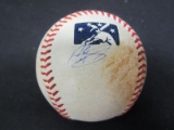 Mitch Longo Akron Signed MiLB Baseball FSG COA