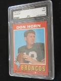 1971 TOPPS DON HORN MINT 9