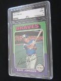 1975 TOPPS DAVE JOHNSON MINT 9