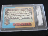 1975 TOPPS PIRATES TEAM DANNY MURTAUGH MINT 9