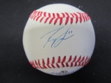 Royce Lewis Twins signed baseball COA