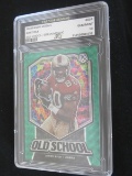 2020 MOSAIC JERRY RICE GREEN PRIZM GEM MINT 10