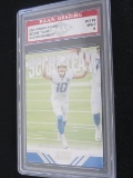 2021 SCORE JUSTIN HERBERT SCORE TEAM MINT 9