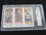 1980 TOPPS ADAMS/CARTWRIGHT/ISSEL MINT 9