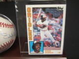 Eddie Murray signed 1995 WS baseball COA
