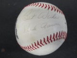 Hank Aaron Braves signed baseball BAS COA