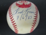 Fred Lynn signed 1983 All Star Baseball PSA COA