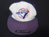 John Mayberry Blue Jays game worn hat FSG COA