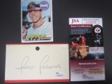 Rick Reichardt Signed Index Card JSA Coa