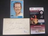Jack Baldschun Signed Index Card JSA Coa