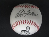 Bob Feller Indians facsimile auto baseball
