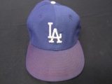 LA Dodgers Game Worn Game Hat #25 FSG COA