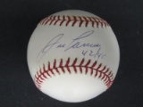 Jose Canseco A's signed ROMLB baseball COA