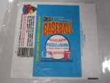 1983 Donruss baseball wax pack wrapper