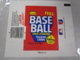 1983 Fleer baseball wax pack wrapper