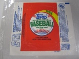 1982 Topps baseball wax pack wrapper