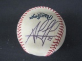 Jesus Aguilar signed ROMLB baseball COA