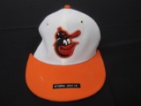 Storm Davis Orioles signed auto hat FSG COA