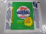 1981 Topps baseball wax pack wrapper
