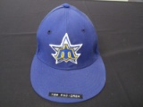 Tom Paciorek Mariners game worn hat FSG COA
