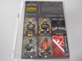 Tuff Stuff Upper Deck football card uncut sheet