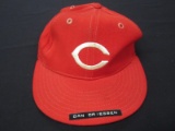 Dan Driessen Reds game worn hat FSG COA