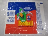 1987 Topps footbal wax pack wrapper