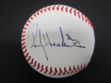 Rickey Henderson signed ROMLB baseball COA